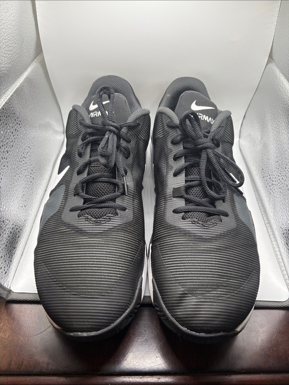 Nike Men’s Black Air Max Impact Low Basketball Shoes Size 14 DM1124-001